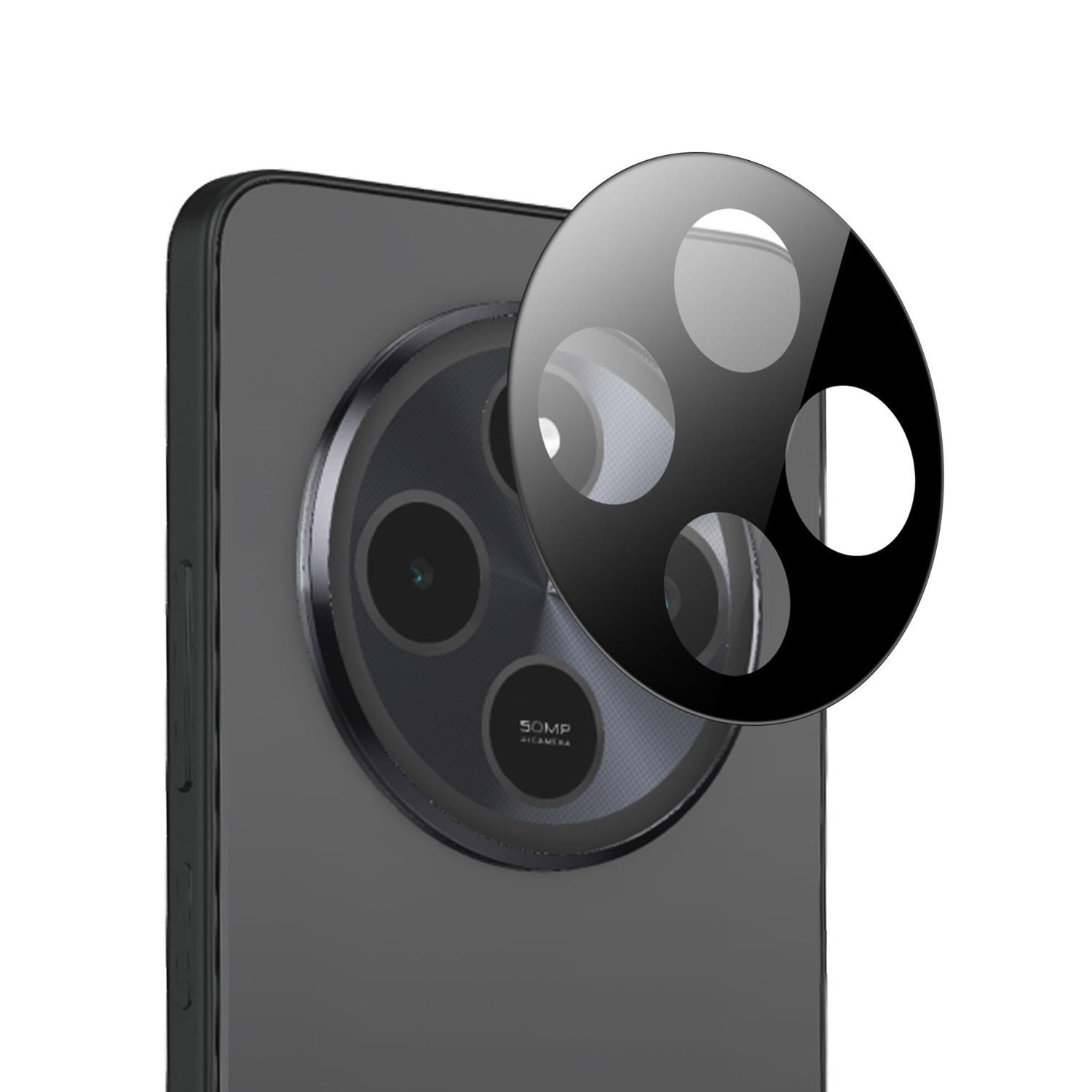 Microsonic Xiaomi Redmi 14C Kamera Lens Koruma Camı V2 Siyah