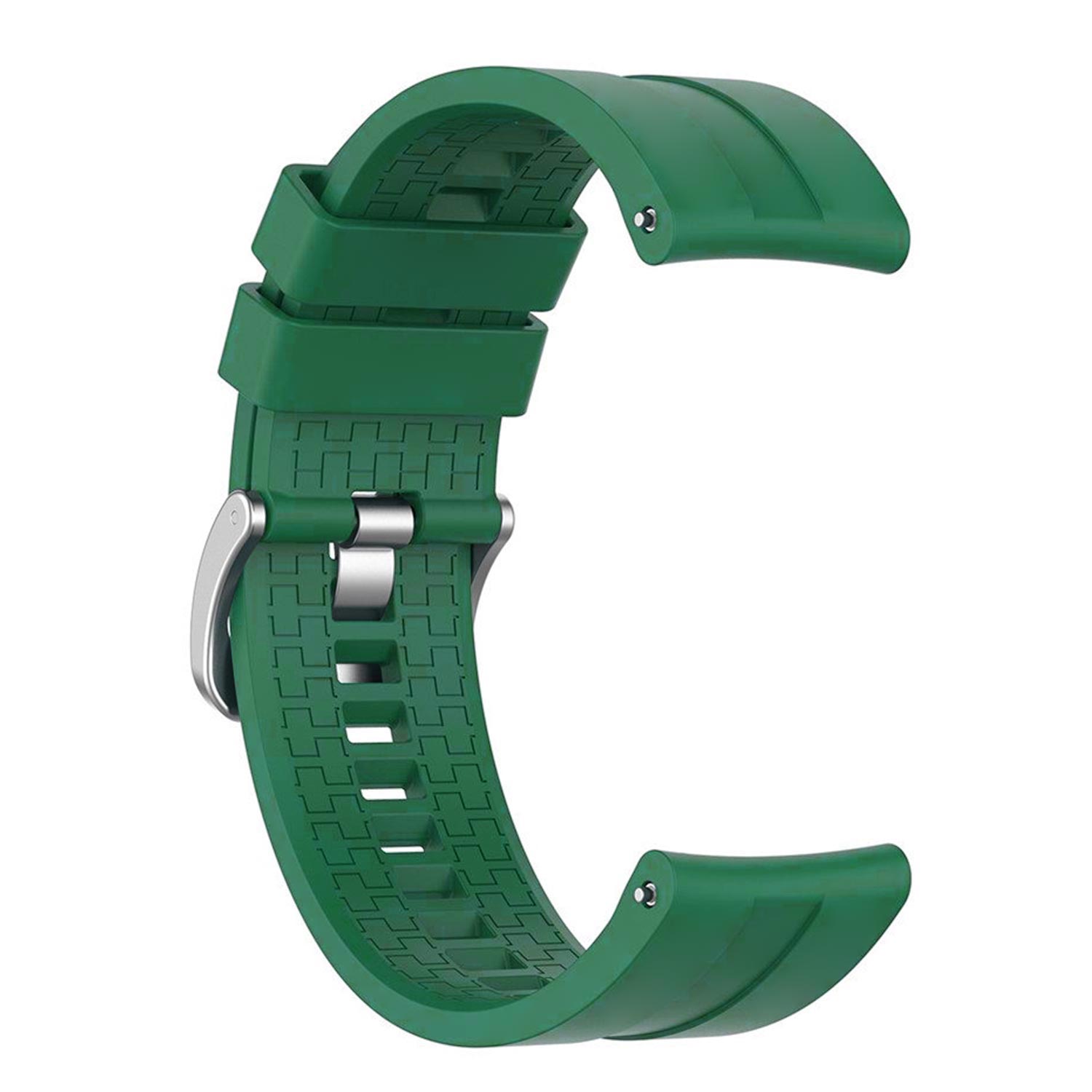 Microsonic Huawei Watch GT Sport Kordon Silicone RapidBands Koyu Yeşil